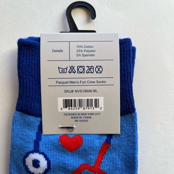 Men's Crew Socks -Health Worker Series- Hero- NWT - Picture 4 of 6